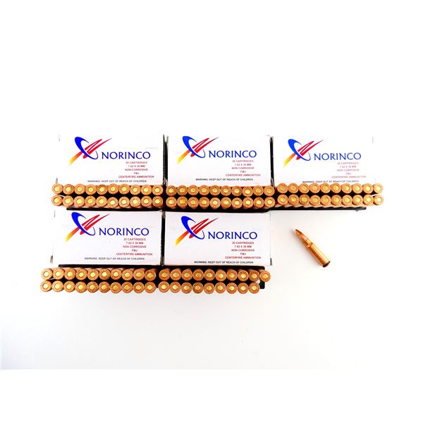 NORINCO 7.62X39MM AMMO LOT
