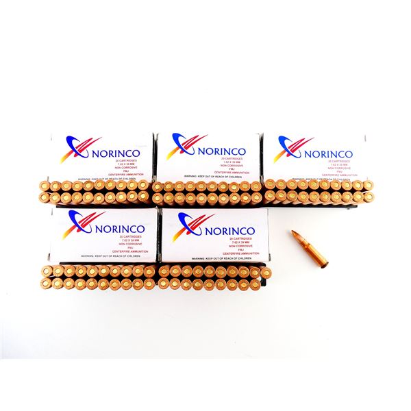 NORINCO 7.62X39MM AMMO LOT