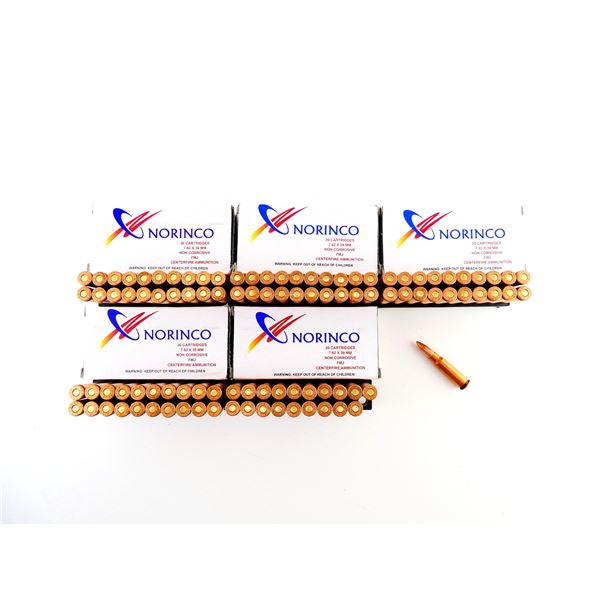 NORINCO 7.62X39MM AMMO LOT