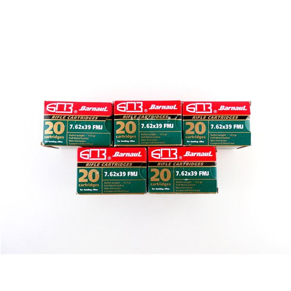 BARNAUL 9MM LUGER AMMO LOT