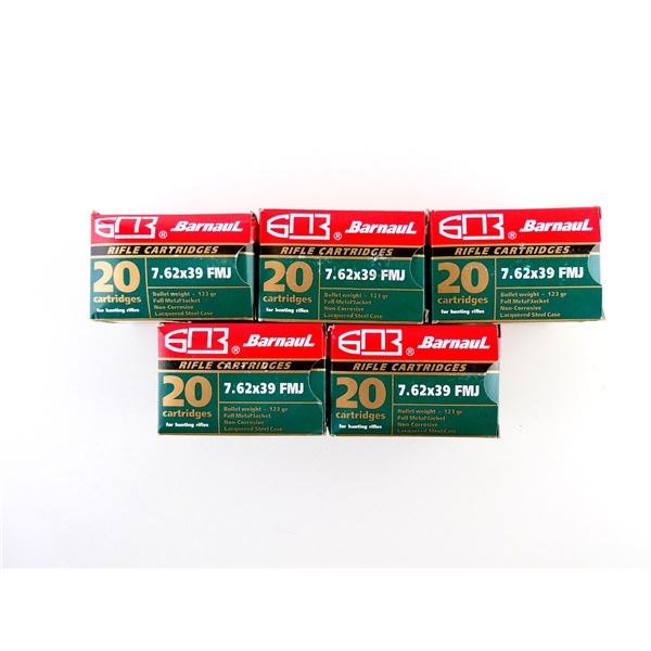 BARNAUL 9MM LUGER AMMO LOT