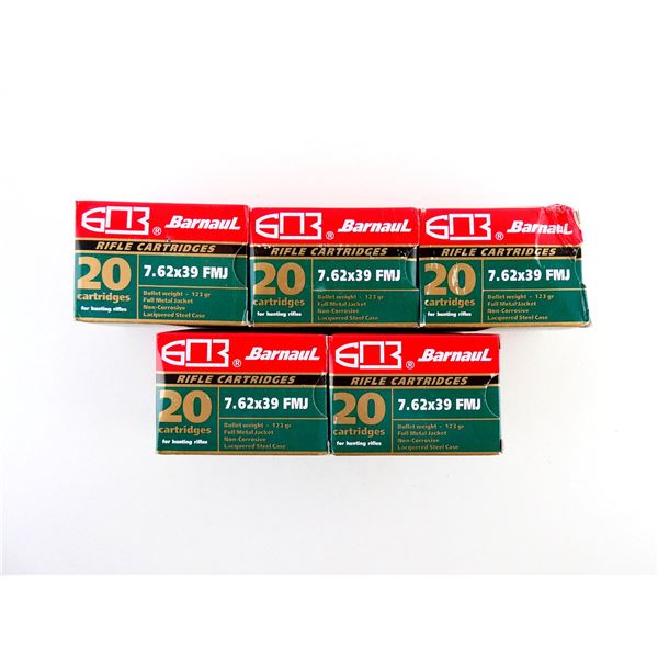 BARNAUL 9MM LUGER AMMO LOT