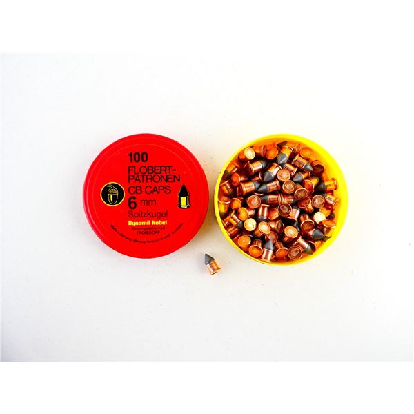 DYNAMIT NOBEL 6MM FLOBERT-PATRONEN CB CAPS LOT
