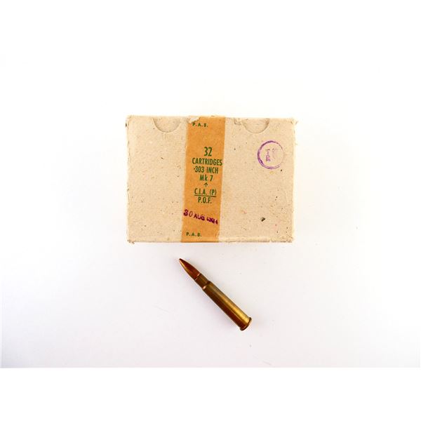 BRITISH MILITARY .303 BR AMMO LOT