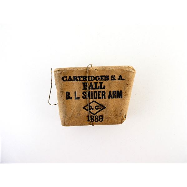 COLLECTIBLE CANADIAN MILITARY .577 SNIDER AMMO LOT