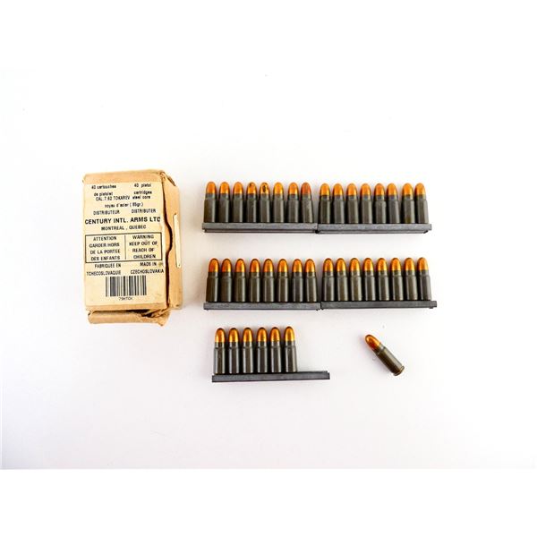 CZECH MILITARY 7.62 TOKAREV AMMO LOT