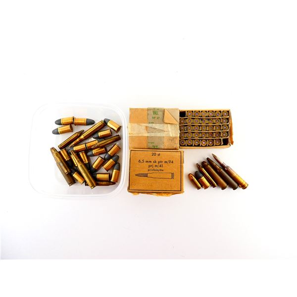 ASSORTED MILITARY AMMO AND BLANKS LOT