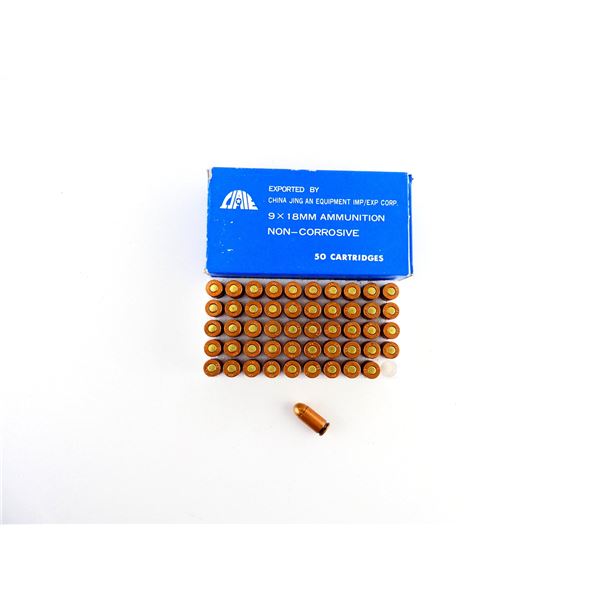 CHINESE MILITARY 9X18MM MAKAROV AMMO LOT