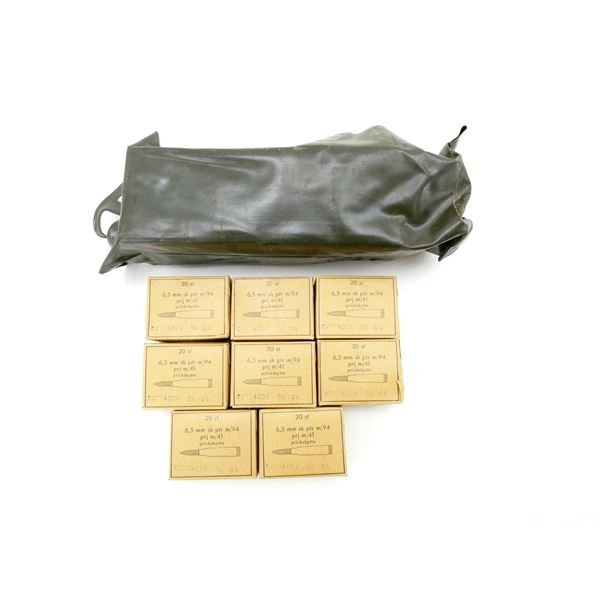 SWEDISH MILITARY 6.5X55MM AMMO LOT