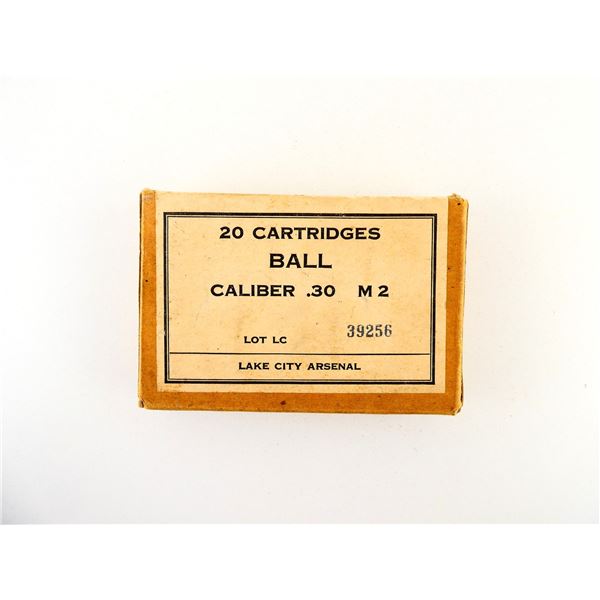 U.S. MILITARY .30-06 SPRG M2 AMMO LOT