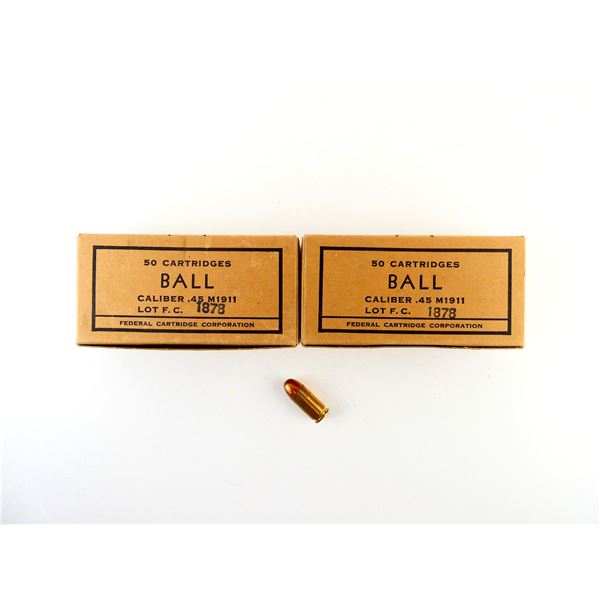 U.S. MILITARY .45 AUTO M1911 AMMO LOT