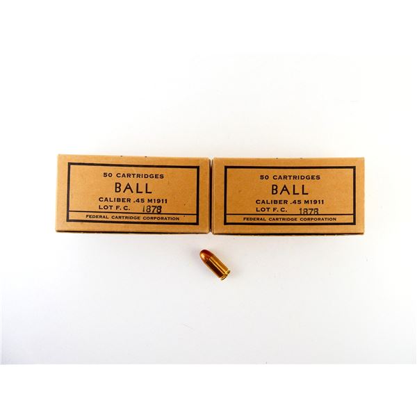 U.S. MILITARY .45 AUTO M1911 AMMO LOT