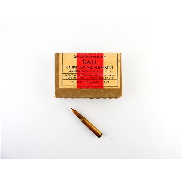 U.S. MILITARY .30-06 SPRG M2 ALTERNATIVE AMMO LOT