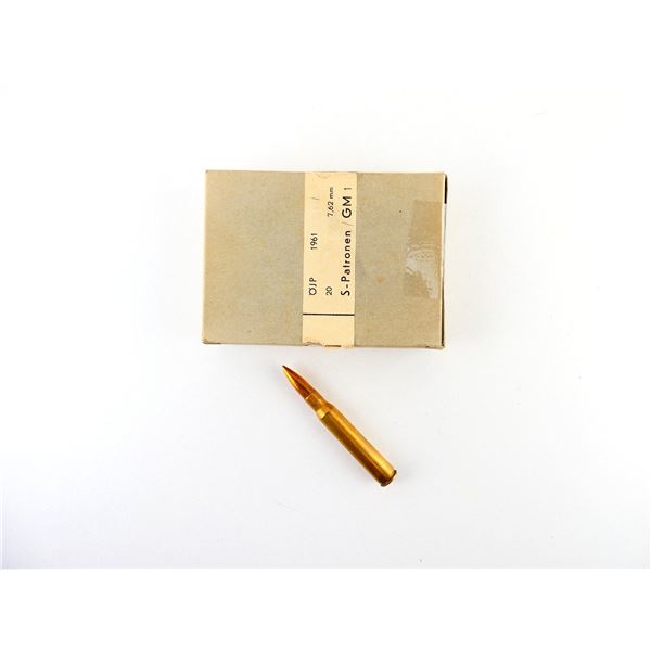 AUSTRIAN MILITARY 7.62X63MM (.30-06 SPRG) AMMO LOT