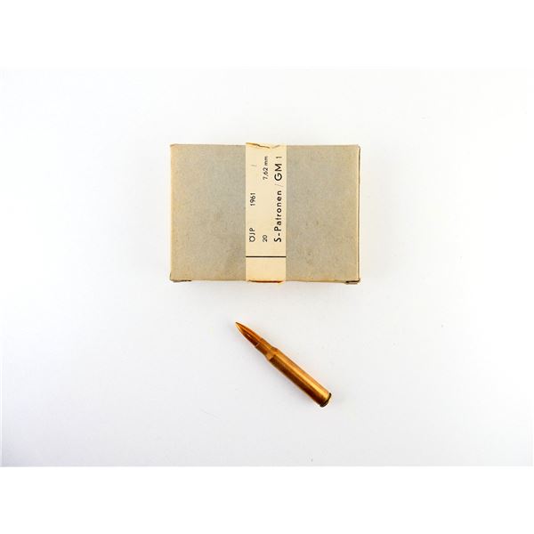 AUSTRIAN MILITARY 7.62X63MM (.30-06 SPRG) AMMO LOT