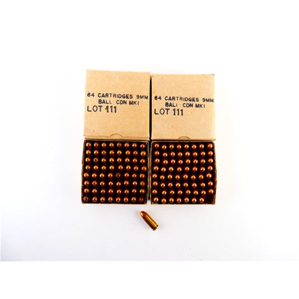 CANADIAN MILITARY 9MM LUGER AMMO LOT