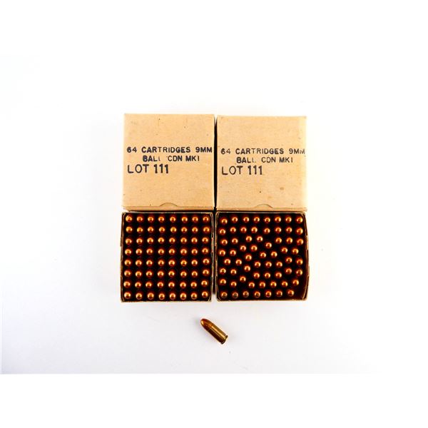 CANADIAN MILITARY 9MM LUGER AMMO LOT