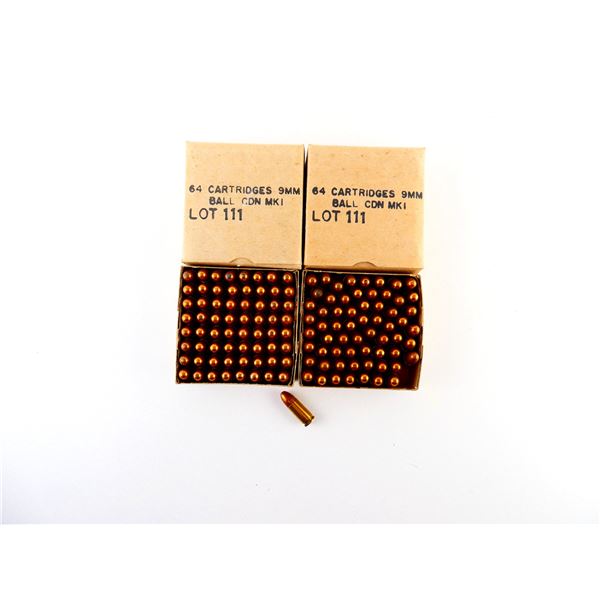 CANADIAN MILITARY 9MM LUGER AMMO LOT