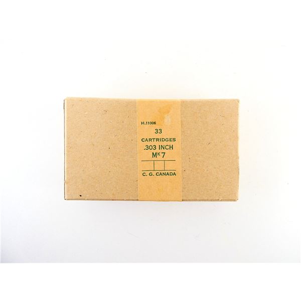 CANADIAN MILITARY .303 BR MK7 AMMO LOT