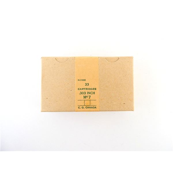 CANADIAN MILITARY .303 BR MK7 AMMO LOT