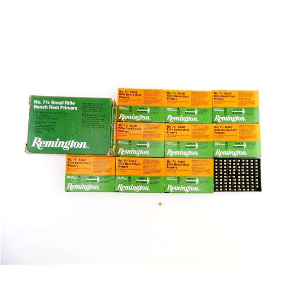 REMINGTON NO. 7 1/2 SMALL RIFLE BENCH REST PRIMERS LOT