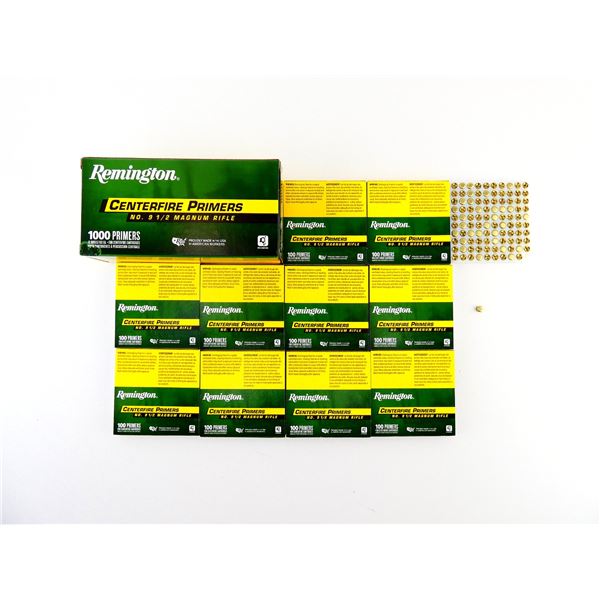 REMINGTON NO. 9 1/2 MAGNUM RIFLE PRIMERS LOT