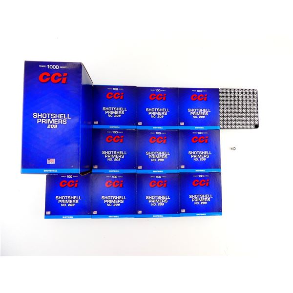 CCI NO. 209 SHOT SHELL PRIMERS LOT