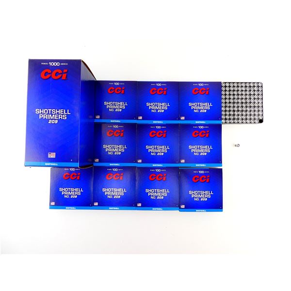 CCI NO. 209 SHOT SHELL PRIMERS LOT
