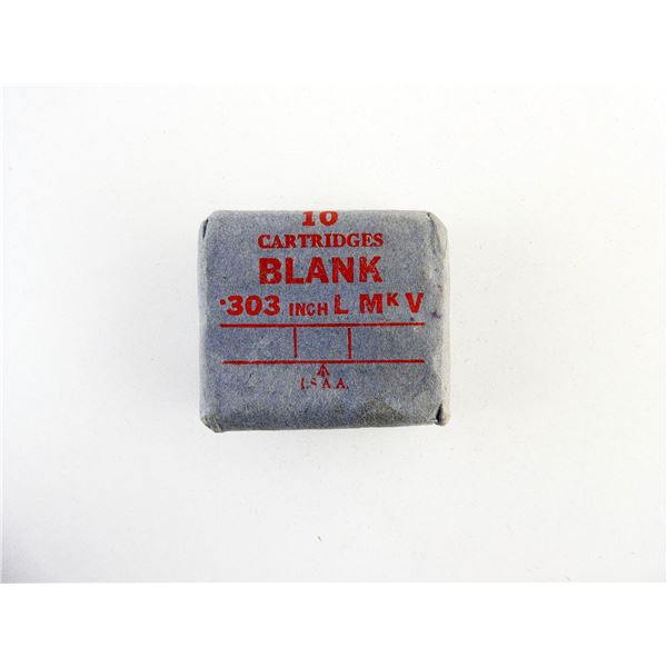 BRITISH MILITARY .303 INCH L MK V BLANKS LOT