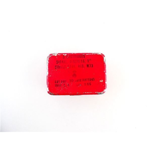 WWII U.S. MILITARY 1" SIGNAL DISTRESS SINGLE STAR FLARE LOT