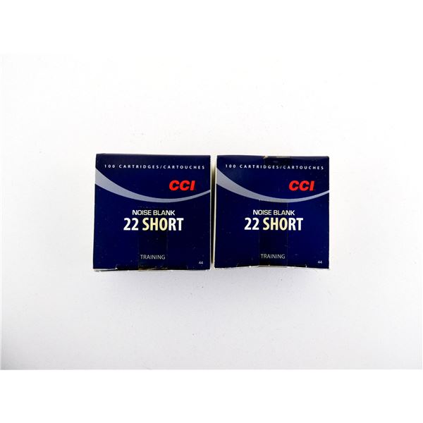 CCI .22 SHORT NOISE BLANKS LOT