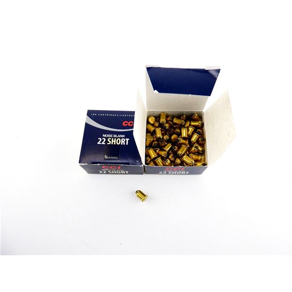 CCI .22 SHORT NOISE BLANKS LOT