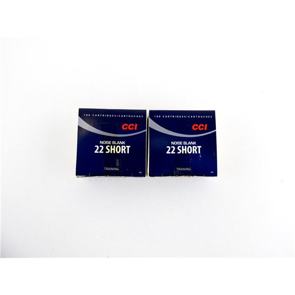 CCI .22 SHORT NOISE BLANKS LOT