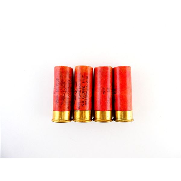 KILGORE 25MM RED METEOR FLARE LOT