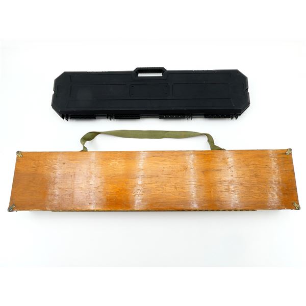 ASSORTED HARD PADDED RIFLE CASES LOT