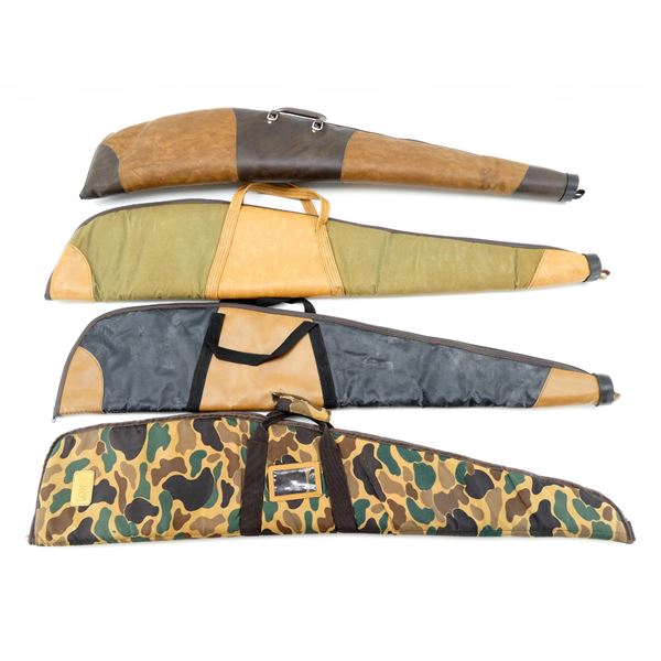 ASSORTED SOFT PADDED RIFLE CASES LOT