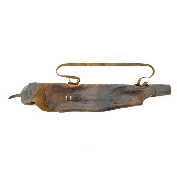 LEATHER SCABBARD LOT
