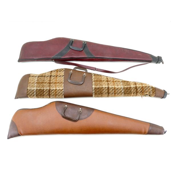 ASSORTED SOFT PADDED RIFLE CASES LOT