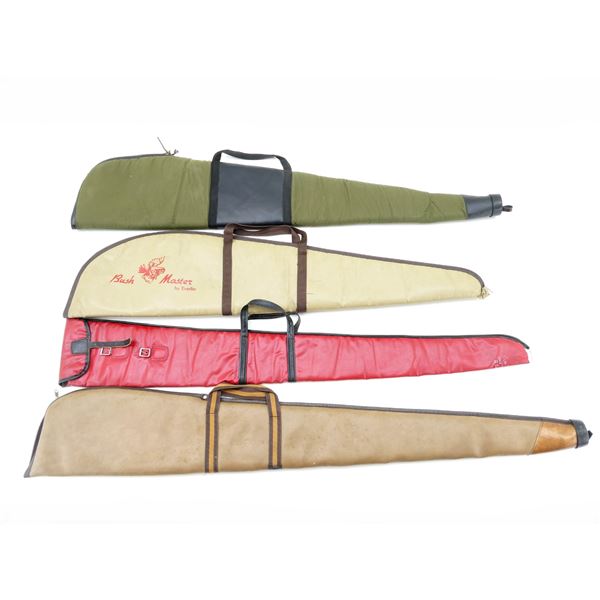 ASSORTED SOFT PADDED RIFLE CASES LOT