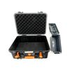 Image 3 : ASSORTED VANGUARD HARD PADDED HAND GUN CASE AND PLASTIC AMMO BOX LOT