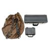 Image 2 : ASSORTED HARD PADDED HAND GUN CASES LOT