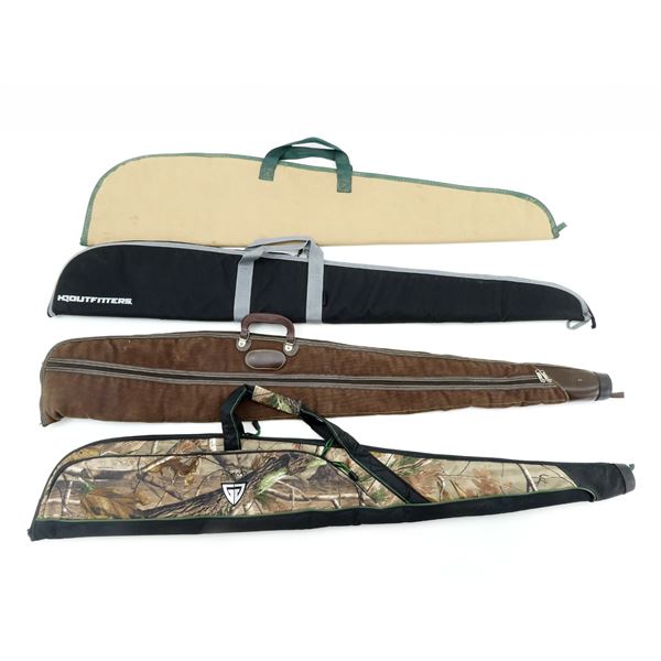 ASSORTED SOFT PADDED RIFLE CASES LOT