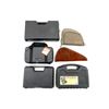 Image 1 : ASSORTED HARD PADDED AND SOFT PADDED HAND GUN CASES LOT