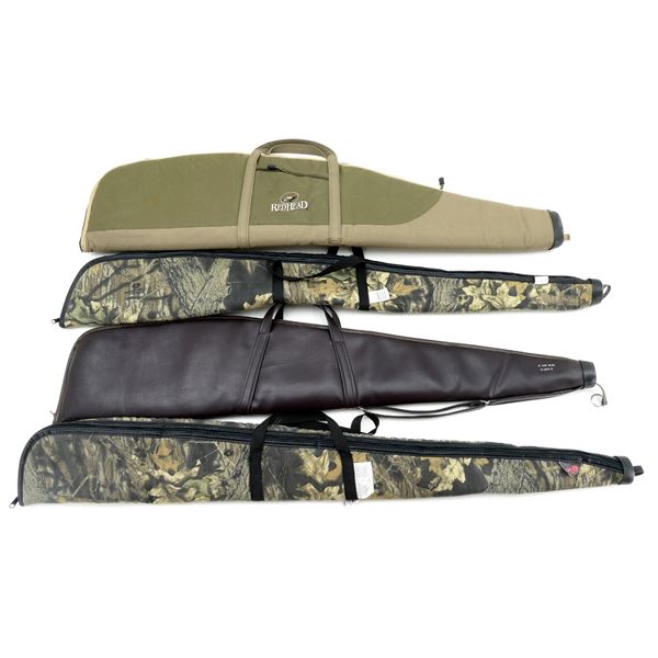 ASSORTED SOFT PADDED RIFLE CASES LOT