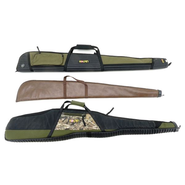 ASSORTED SOFT PADDED RIFLE CASES LOT