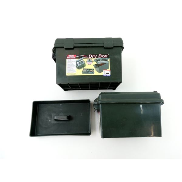 MTM CASE-GARD DRY AMMO / STORAGE BOX LOT