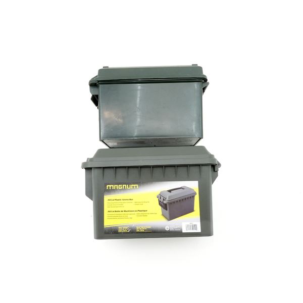 MAGNUM AND MTM CASE-GARD DRY AMMO / STORAGE BOX LOT
