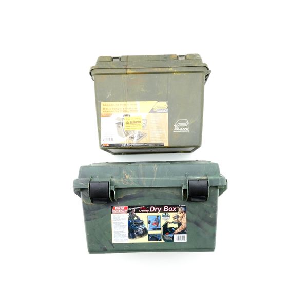 PLANO AND MTM CASE-GARD DRY AMMO / STORAGE BOX LOT