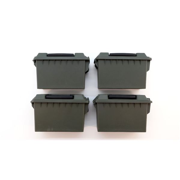 UNKNOWN DRY AMMO / STORAGE BOX LOT