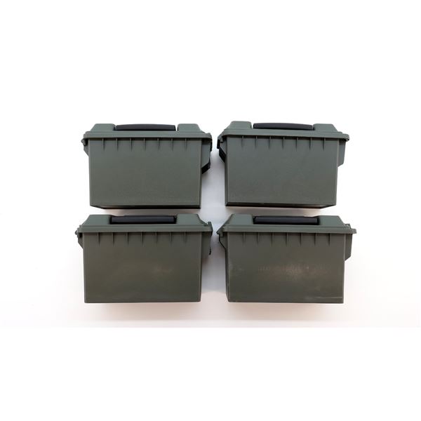UNKNOWN DRY AMMO / STORAGE BOX LOT
